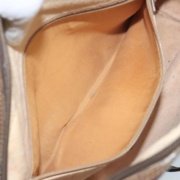 GUCCI GG Supreme Web Sherry Line Shoulder Bag PVC Beige 56 02 088 Auth 111361 - Picture 12 of 16